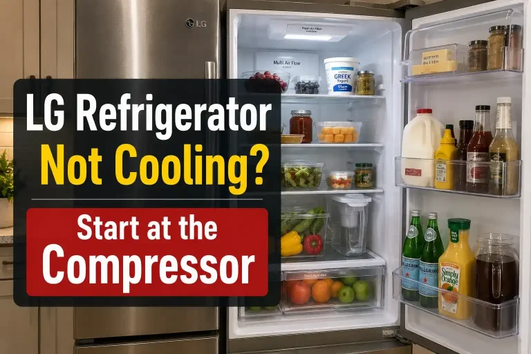 LG Refrigerator Not Cooling
