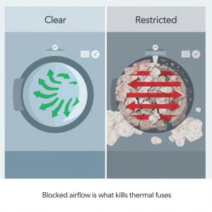 whirlpool dryer not heating