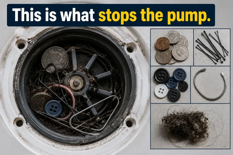 whirlpool washer not draining