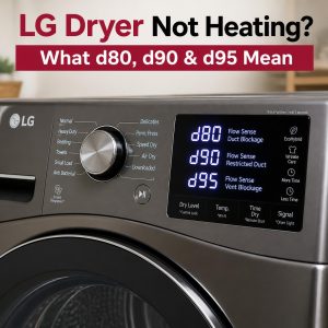 lg dryer not heating
